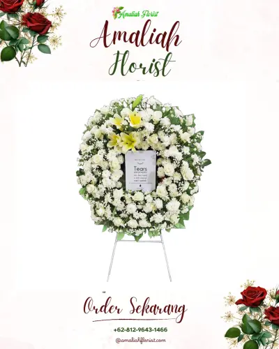 Krans Bunga Duka Cita di Seuseupan